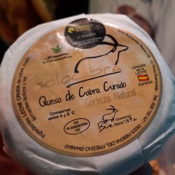 Queso cabra curado (corteza...